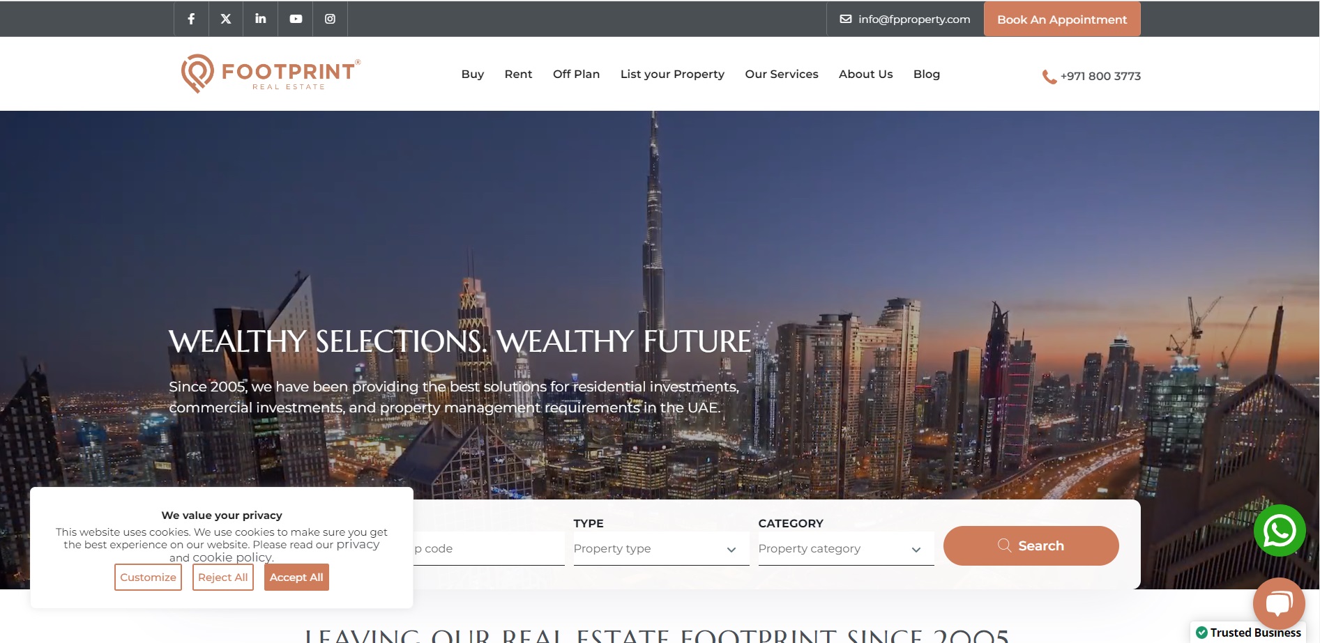 footprint real estate